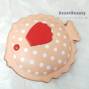 Kate Spade Puffy Fish Crossbody Guava Polka Dot